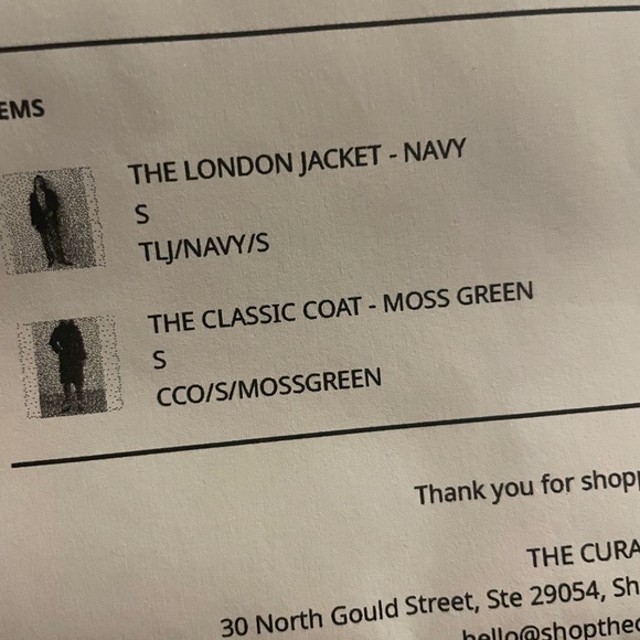 The Curated Classic Coat in Moss Green, Small - Picture 2 of 5